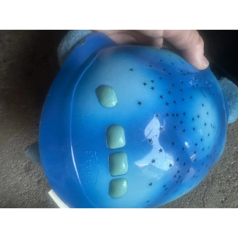 Cloud b Calming Nightlight Star Projector Color Changing Twilight Turtle Blue